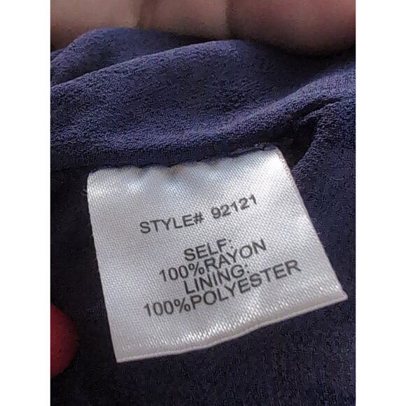 Skies are blue S floral boho long sleeve lightweight summer dress - Picture 8 of 8